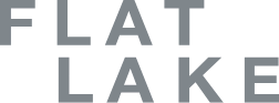 Flat Lake Logo grau